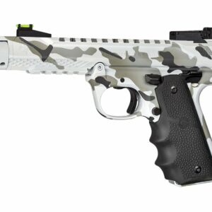 Volquartsen Black Mamba .22 LR, 4.5" Barrel, Hi-Viz Front & Target Rear, Arctic Camo