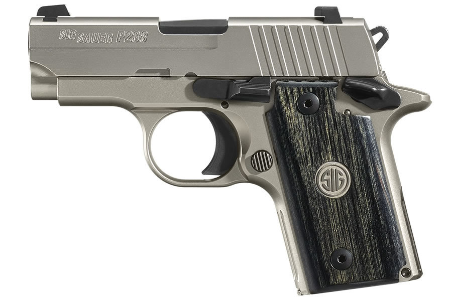 P238 HD Nickel 380 ACP Carry Conceal Pistol with Night Sights - Firearms | The Gun Shop