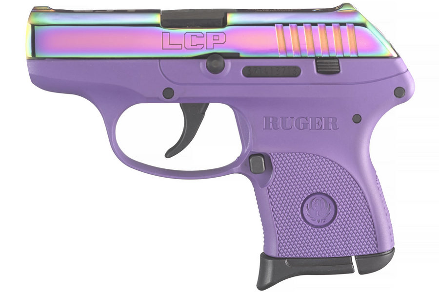 LCP 380 ACP with Purple Color Cased Slide - Firearms | The Gun Shop