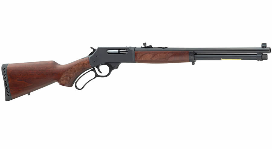 45/70 Lever Action Rifle with Adjustable Semi-Buckhorn Sight