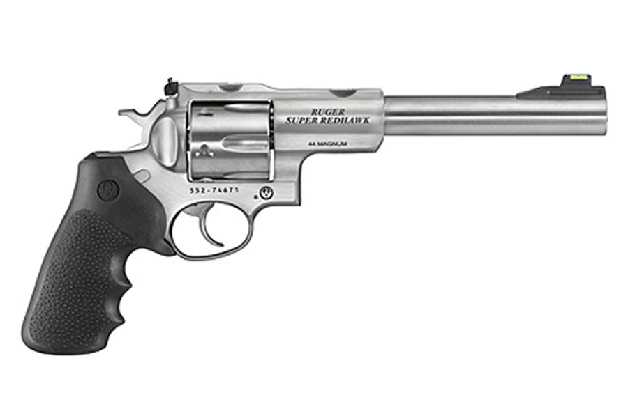 Super Redhawk 44 Rem Mag Stainless Double-Action Revolver