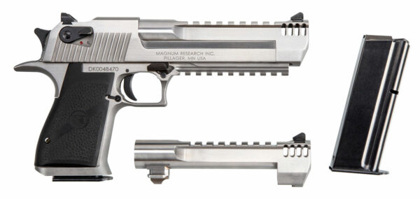 Magnum Research Desert Eagle Mk XIX 50 AE/429 DE Combo, 6", Stainless, 7rd