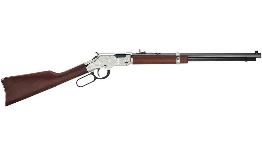 Silver Eagle 22 Mag Engraved Lever Action Rifle - Firearms | The Gun Shop