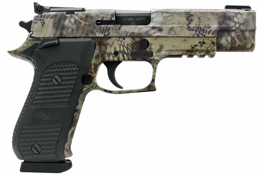 P220 Elite 10mm Stainless Elite Centerfire Pistol with Kryptek Camo