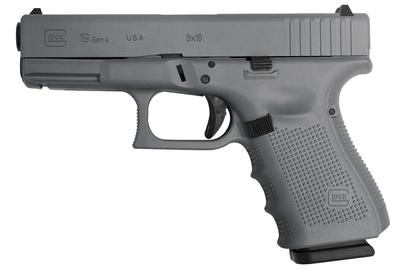 19 Gen4 9mm 15-Round Pistol with Gray Cerakote Finish - Firearms | The Gun Shop