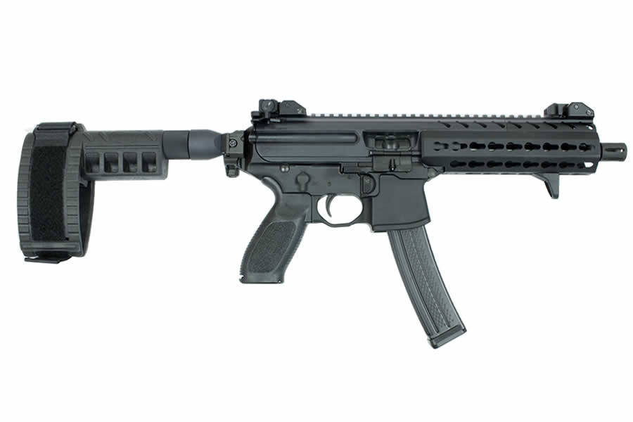 MPX 9mm Semi-Automatic Pistol with KeyMod Rail and Pistol Stabilizing Brace - Firearms | The Gun Shop