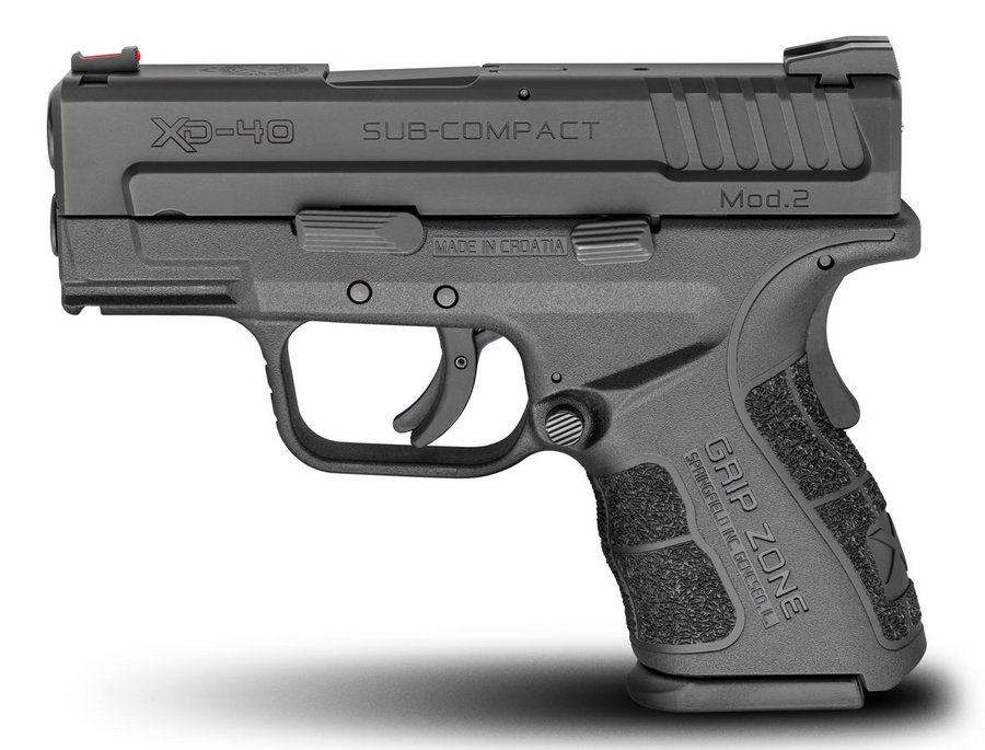 XD Mod.2 40 S&W Sub-Compact Black with GripZone - Firearms | The Gun Shop