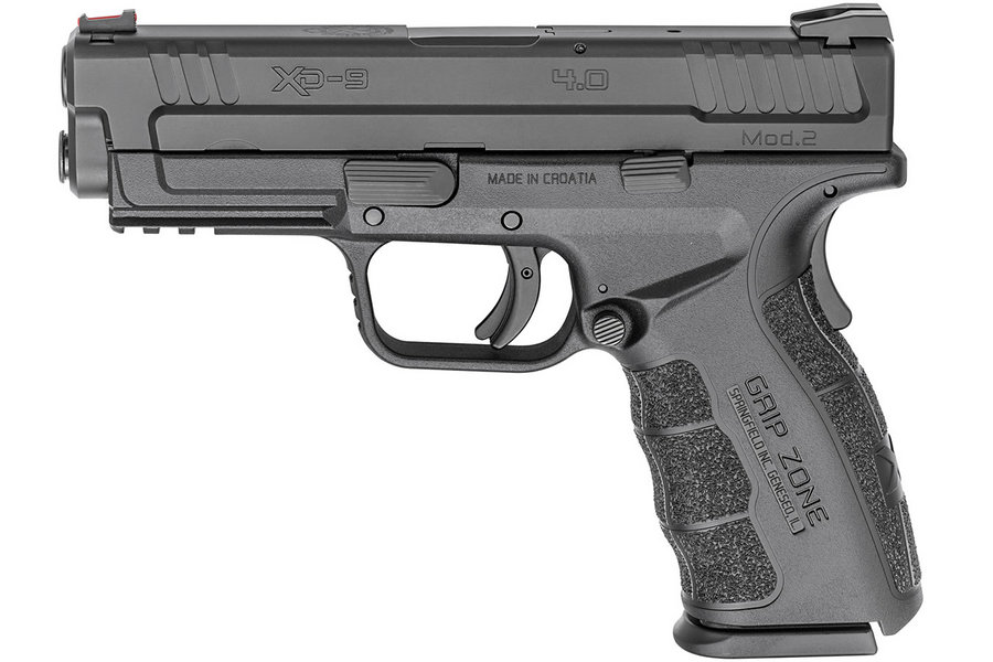 XD Mod.2 9mm 4.0 Service Model Black Essentials Package with GripZone - Firearms | The Gun Shop