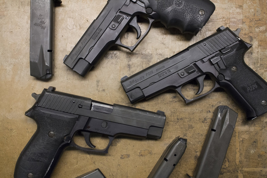 P226 40 S&W DA/SA Police Trade-ins (Fair Condition) - Firearms | The Gun Shop