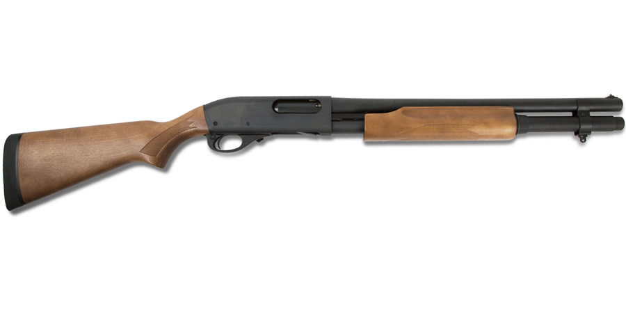 870 Hardwood 12 Gauge Home Defense Pump Shotgun - Firearms | The Gun Shop