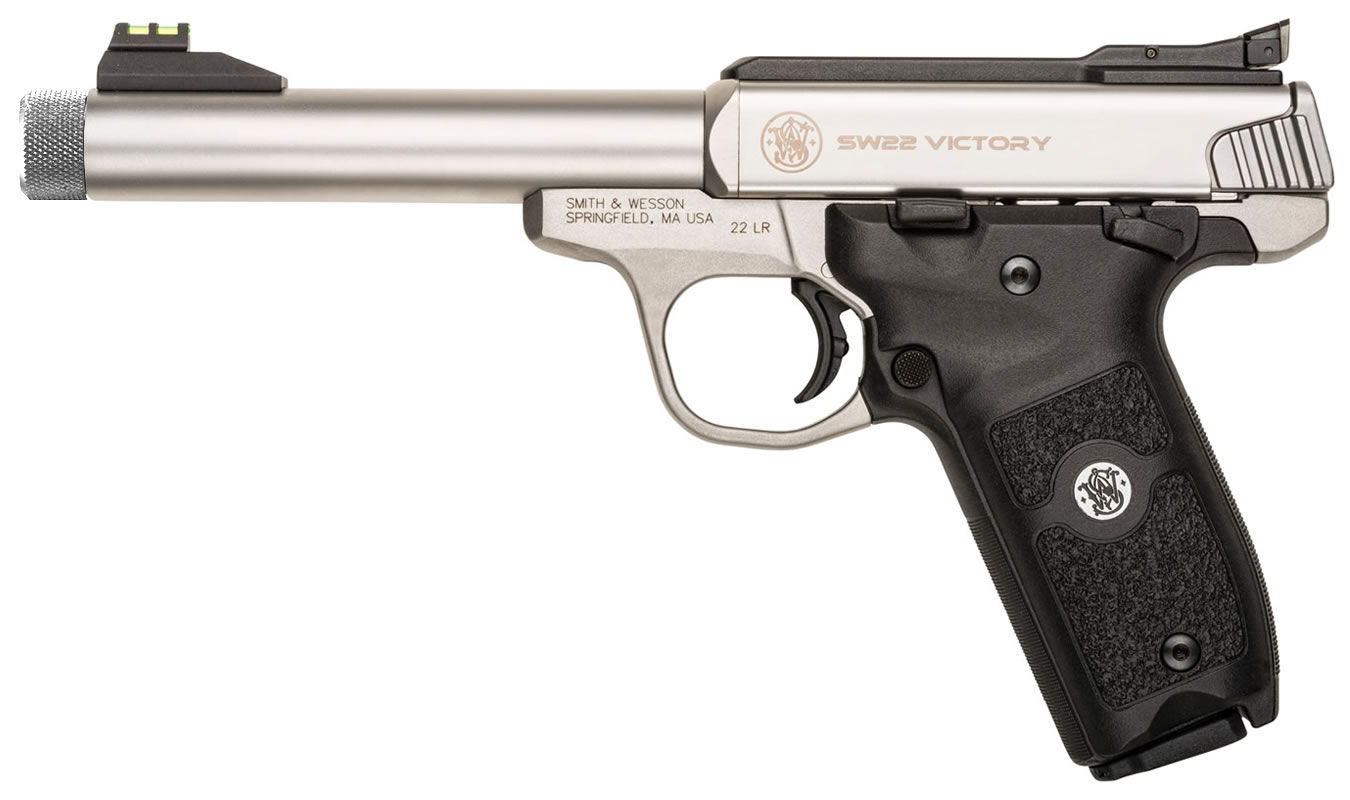 SW22 Victory 22LR Rimfire Pistol with Threaded Barrel