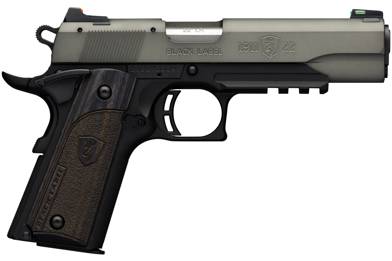 1911-22 22 LR Black Label Gray with Rail