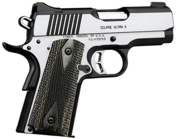 Kimber Eclipse Ultra II, 1911 45ACP, 3" Barrel, 7rd, CA Approved