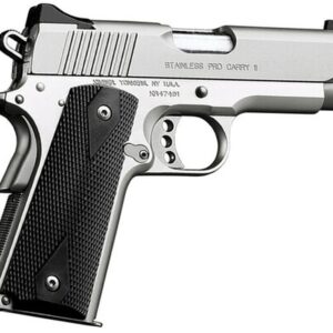 Kimber Stainless Pro Carry II, 1911 45ACP, 4", 7rd, CA Approved