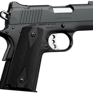 Kimber Ultra Carry II, 1911 45ACP, 3" Barrel, 7rd, Matte Black Oxide, CA Approved