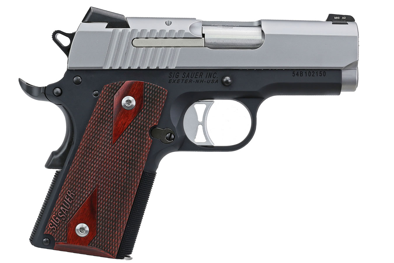 1911 Ultra Compact Two-Tone 9mm with Night Sights