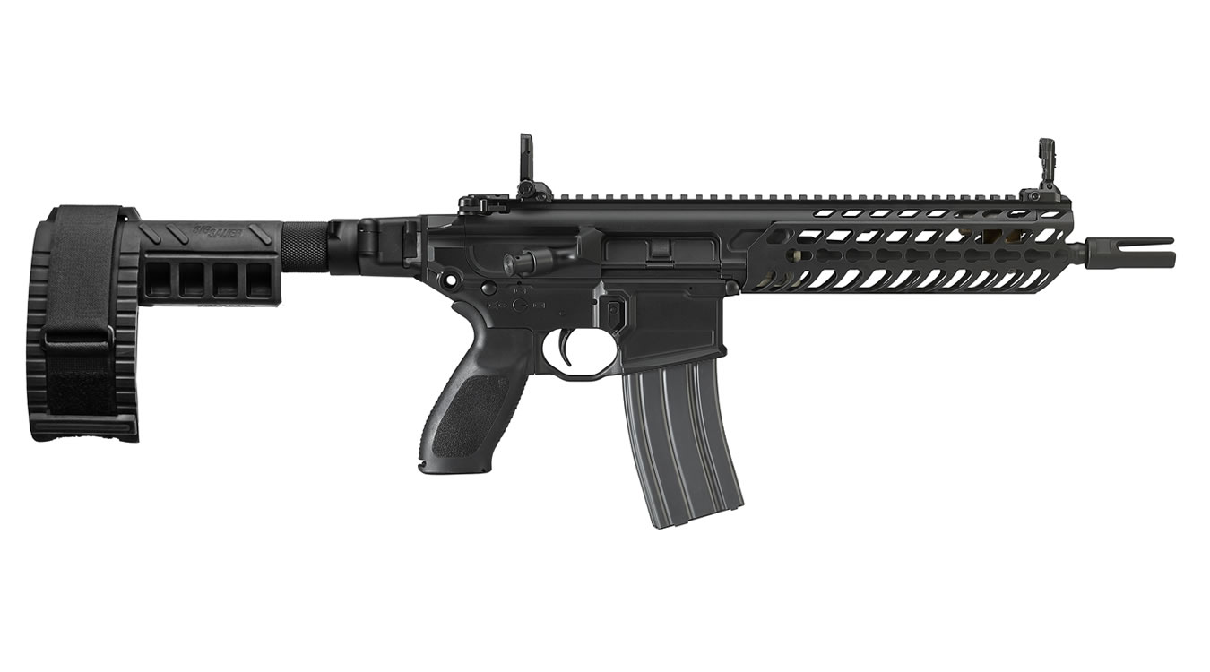 MCX 5.56mm NATO Semi-Automatic Pistol with Pistol Stabilizing Brace - Firearms | The Gun Shop