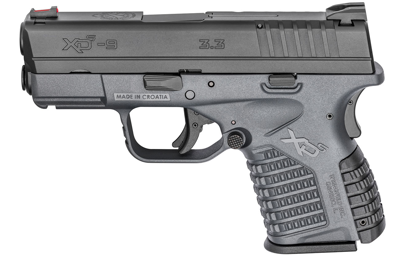 XDS 3.3 Single Stack 9mm Tactical Gray Essentials Package - Firearms | The Gun Shop