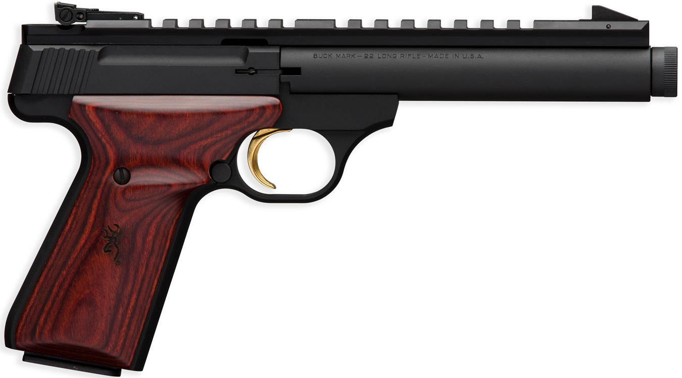 Buck Mark 22LR Field Target Suppressor Ready Rimfire Pistol