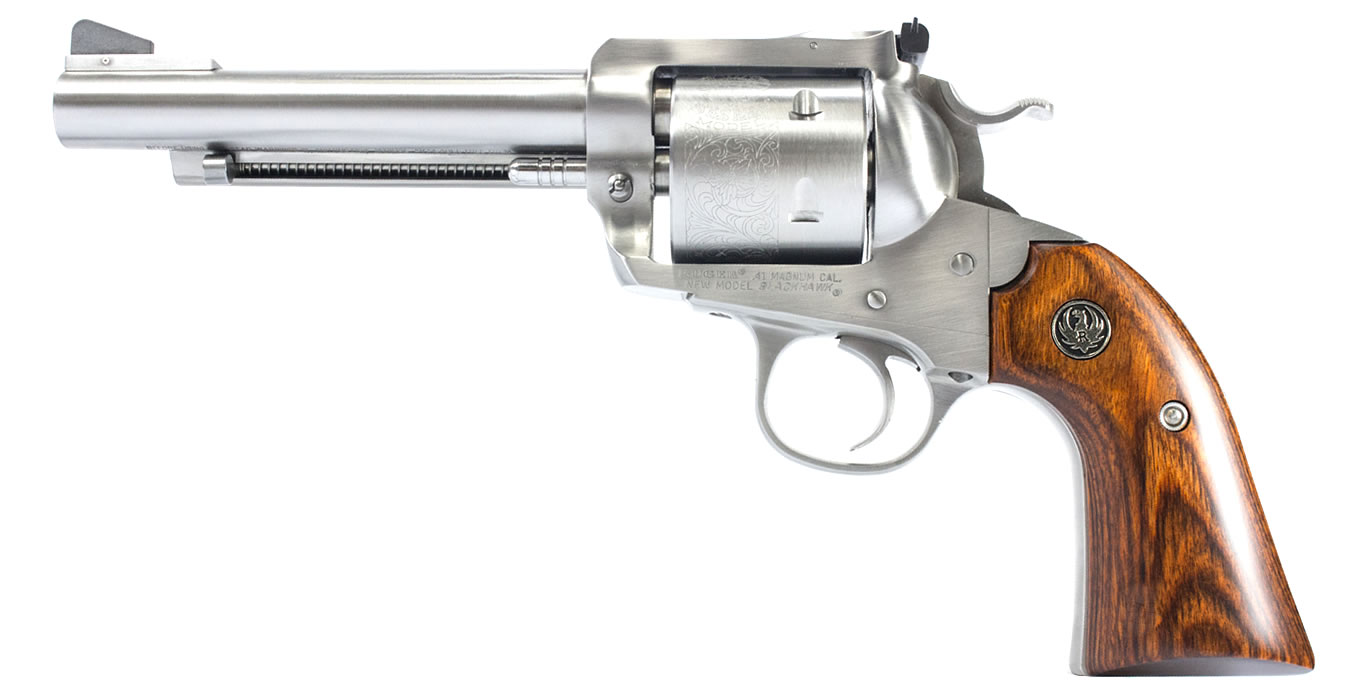 New Model Blackhawk 41 Rem Magnum Bisley Model - Firearms | The Gun Shop