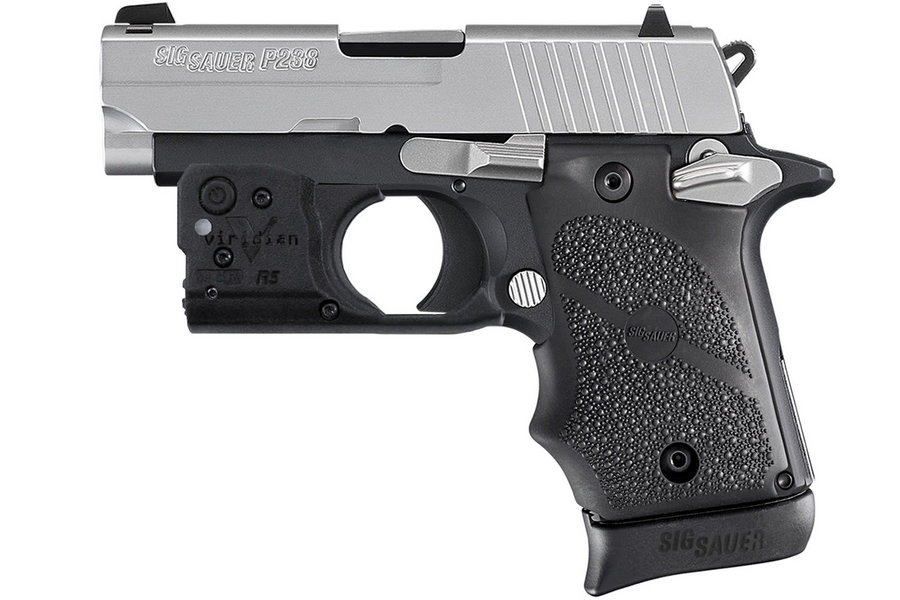 P238 Two-Tone 380 ACP Centerfire Pistol with Viridian R5 Red Laser - Firearms | The Gun Shop