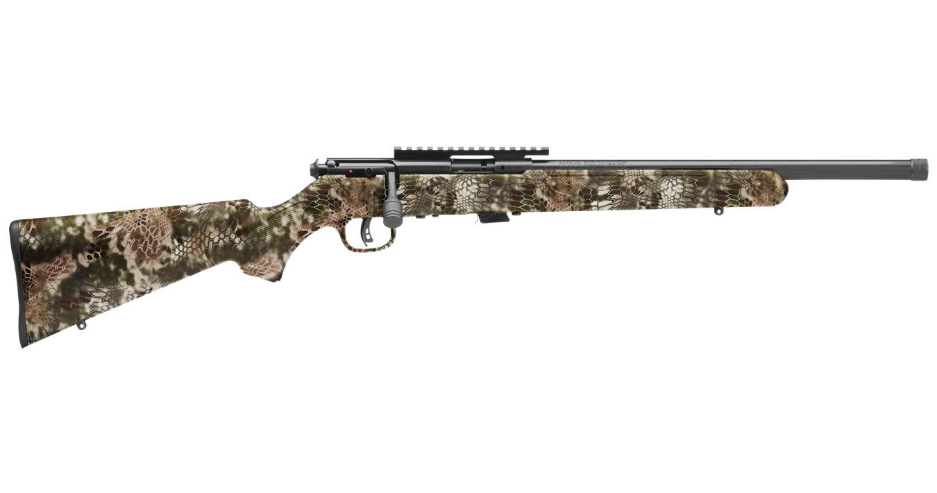 93 FV-SR 22 WMR Bolt-Action Rifle with Kryptek Highlander Stock - Bolt-Action Rimfire Rifles | The Gun Shop