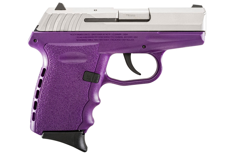 CPX-2 9mm Purple Pistol with Stainless Slide