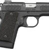 Kimber Micro 9 Triari 9mm, 3" Barrel, KimPro II Black, Black Linen Micarta Grips, 7rd