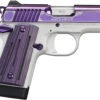 Kimber Micro 9 Amethyst 9mm, 3" Barrel, Purple PVD W/Engraving, Purple G10, 7rd