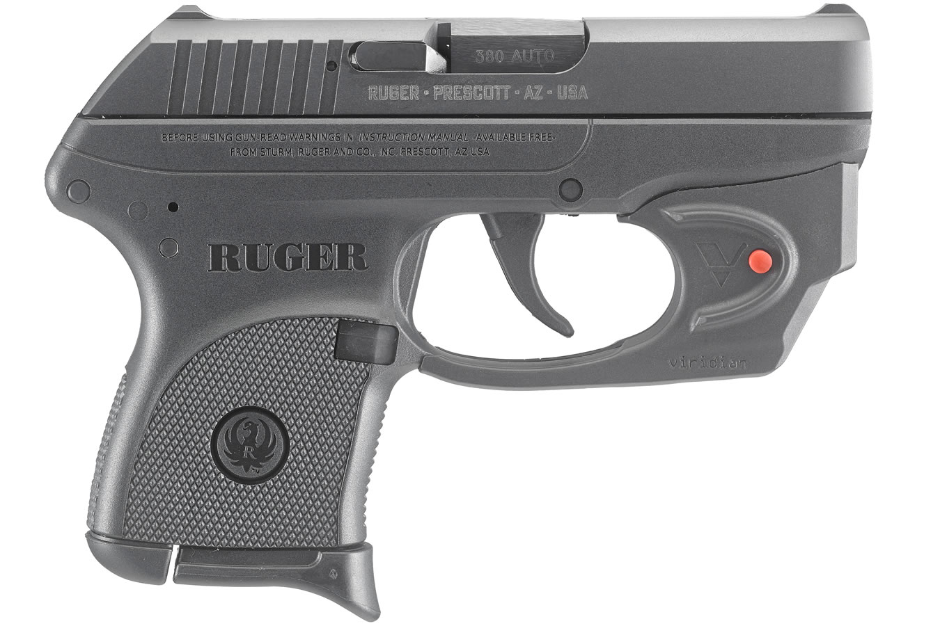 LCP 380 Auto with Viridian E-Series Red Laser - Firearms | The Gun Shop