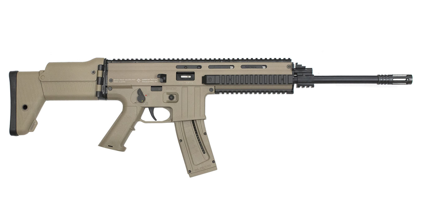 MK22 Desert Gen2 22LR Flat Dark Earth (FDE) Rifle with Folding Stock - Firearms | The Gun Shop