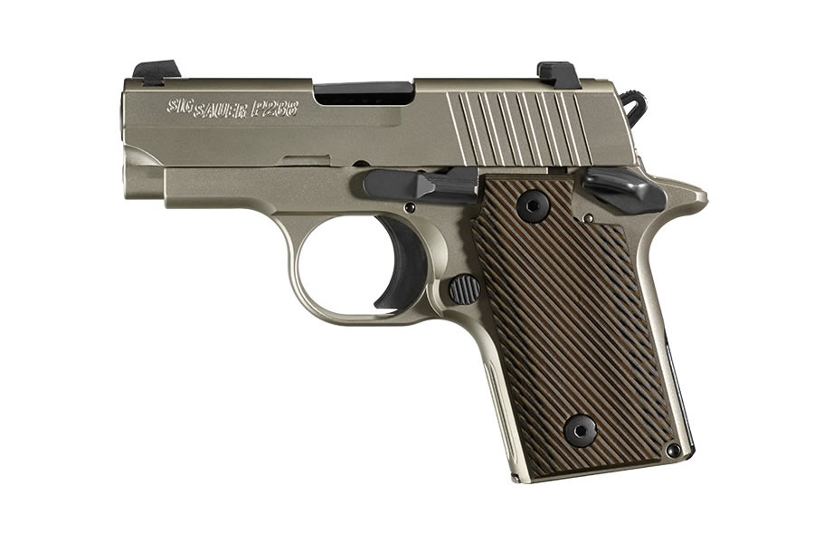 P238 Nickel 380 ACP Carry Conceal Pistol with Night Sights - Firearms | The Gun Shop