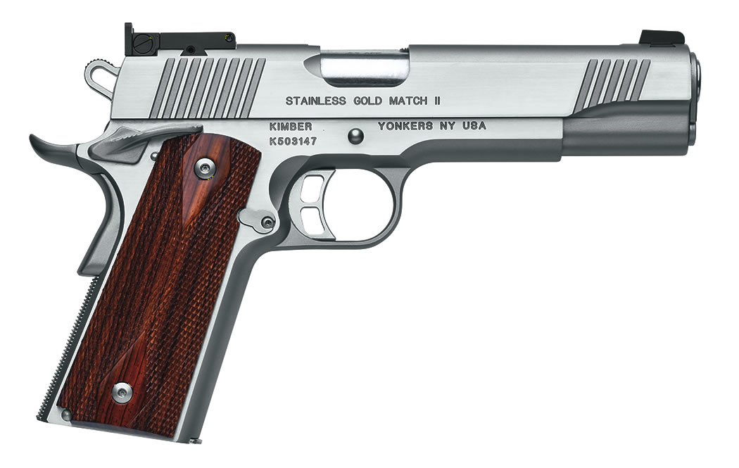 Stainless Gold Match II 45 ACP - Firearms | The Gun Shop