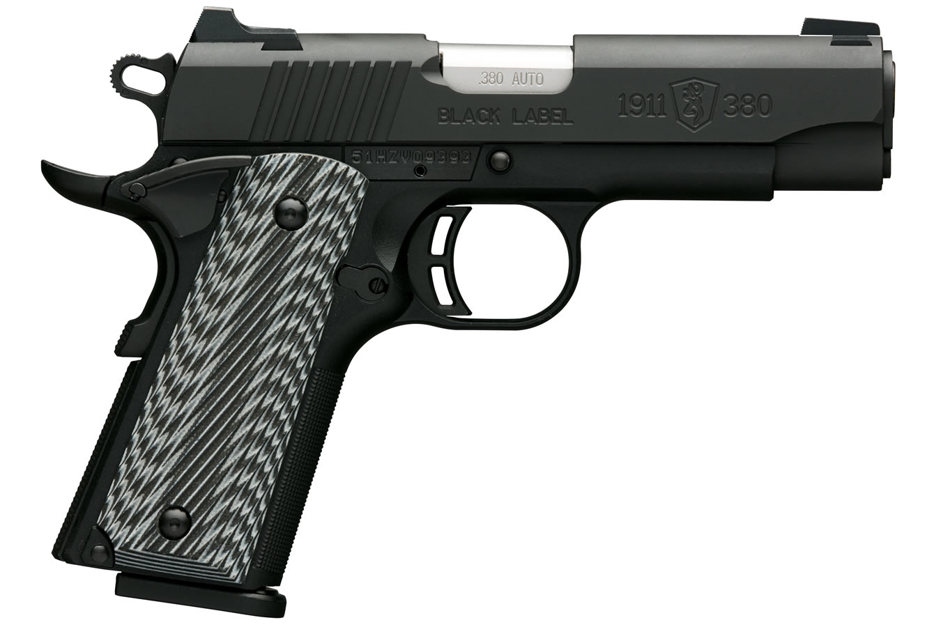 1911-380 Black Label Pro Compact 380 ACP with 3-Dot Sights - Firearms | The Gun Shop