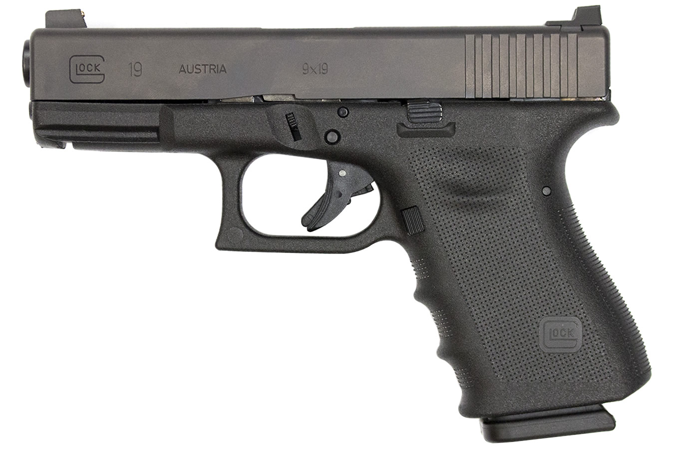 19 Gen3 9mm 15-Round Vickers Tactical Black Pistol with RTF2 Frame - Firearms | The Gun Shop