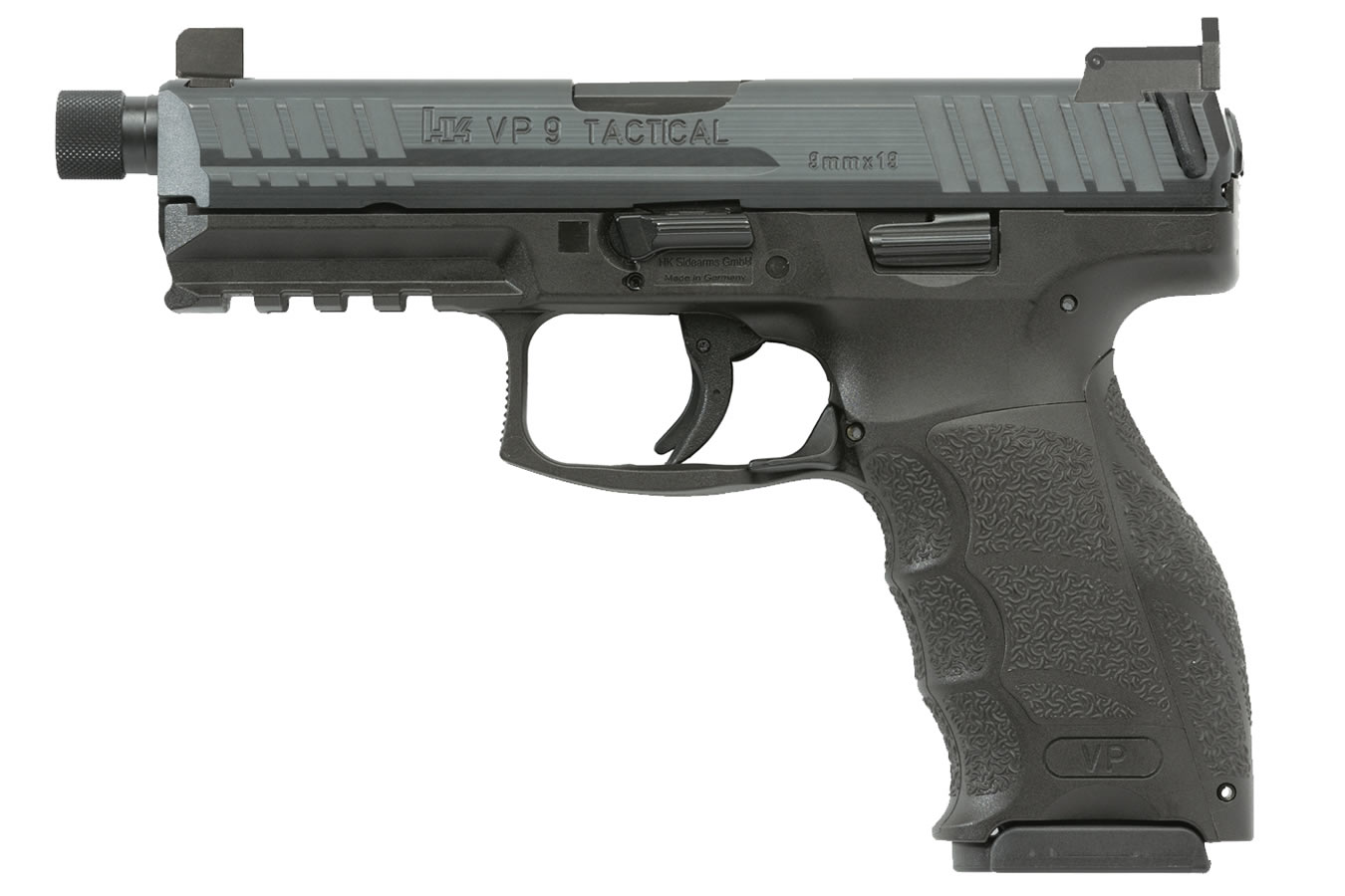 VP9 Tactical 9mm with Threaded Barrel and Front Night Sight - Firearms | The Gun Shop