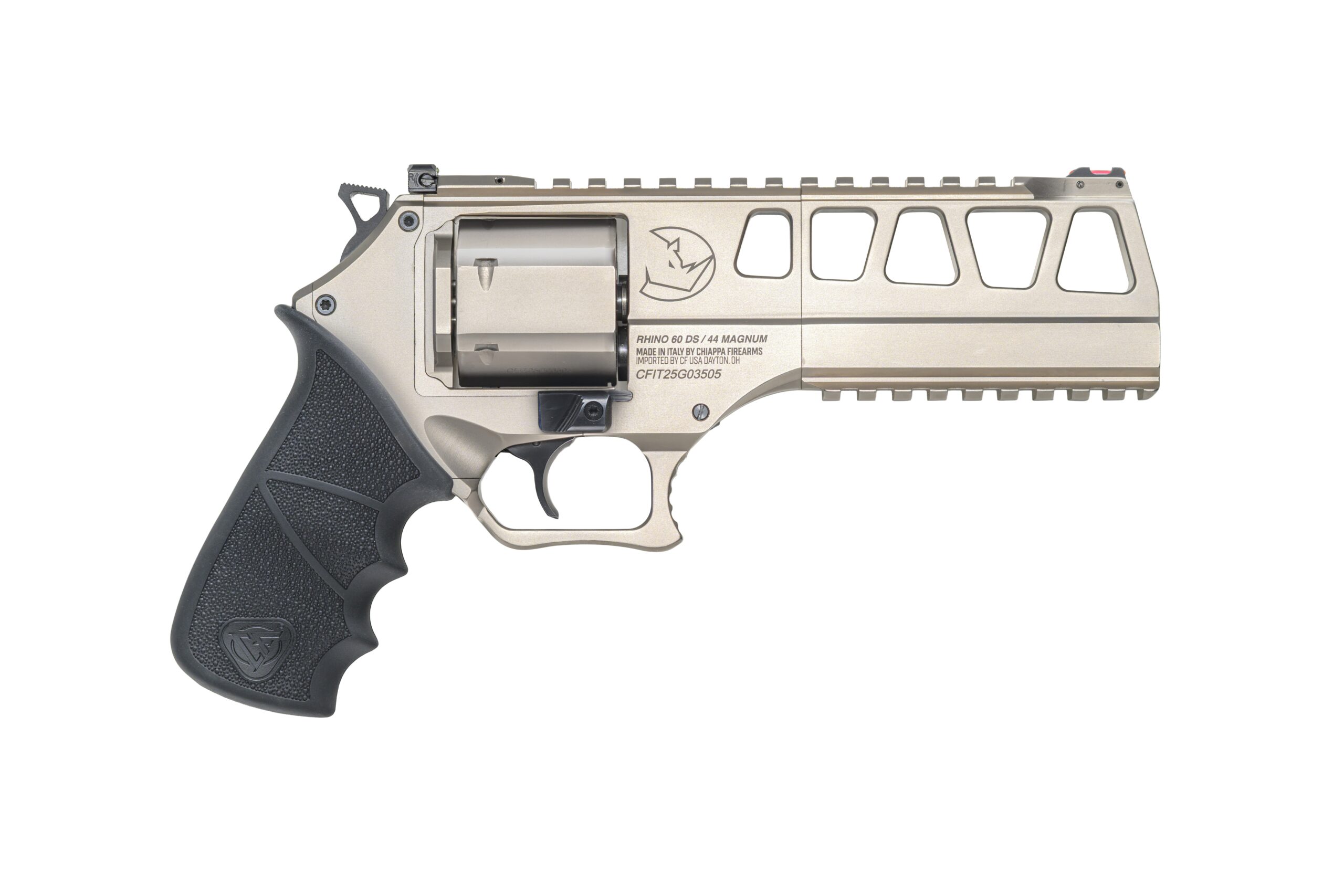 Chiappa Rhino 60DS L-Frame .44 Mag 6″ Nickel 6rd - revolvers | The Gun Shop