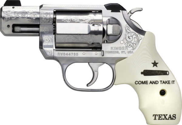 Kimber K6s Texas Edition .357 Mag, 2" SS Barrel, Ivory G10 Texas Motif Grips, 6rd