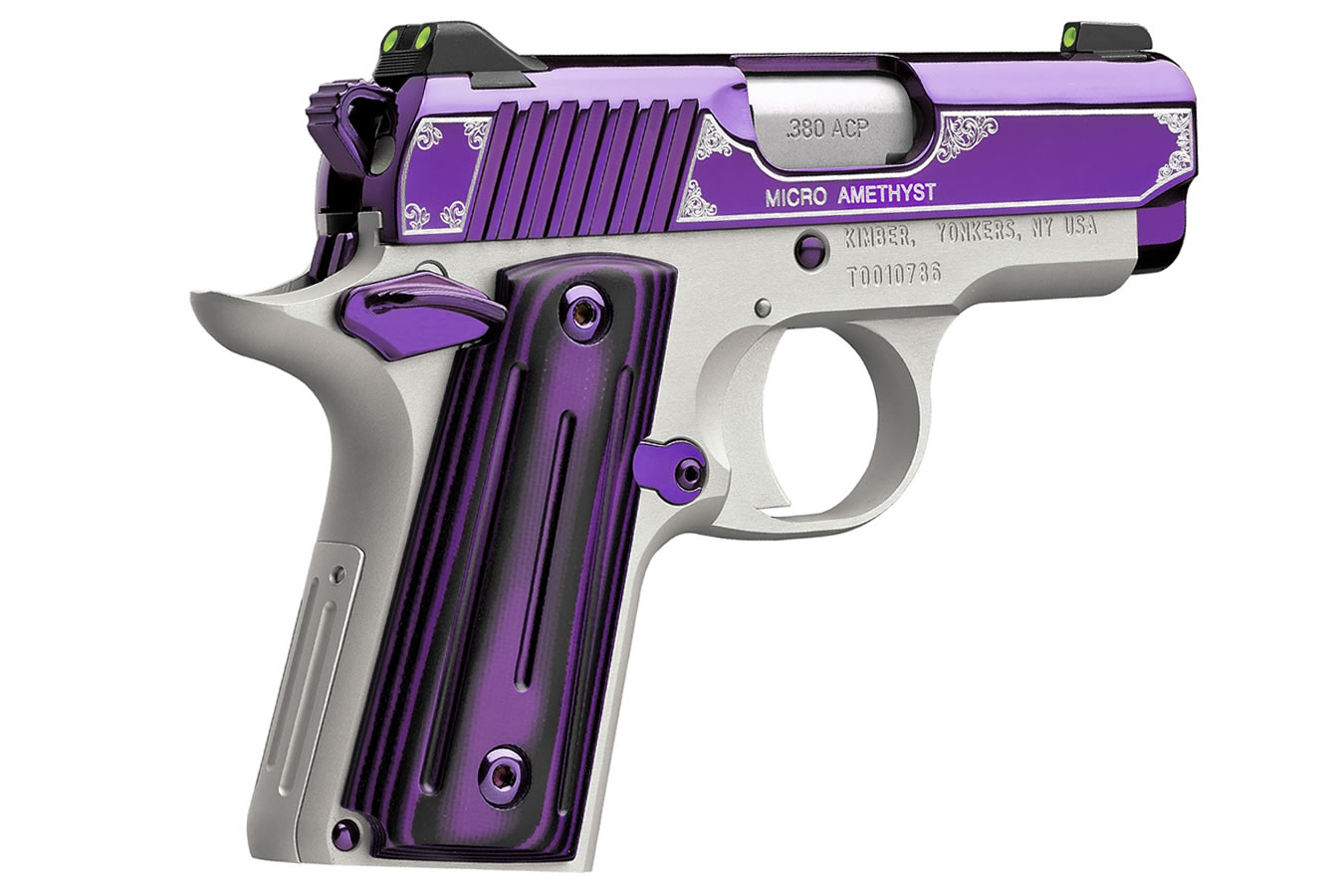 Micro Amethyst 380 ACP with Night Sights