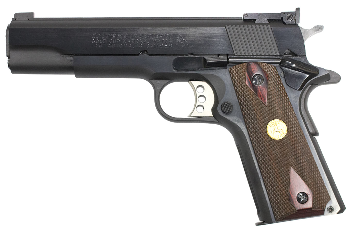 1911 National Match Gold Cup 45 ACP Centerfire Pistol - Firearms | The Gun Shop