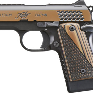 Kimber Micro 9 Raptor 9mm, 3" Barrel, KimPro Black/Tru-Tan, Black/Tan Grips, 7rd