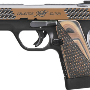 Kimber EVO SP Raptor 9mm, 3" Barrel, KimPro II/Tru-Tan, Blk/Tan G10 Grips, 7rd