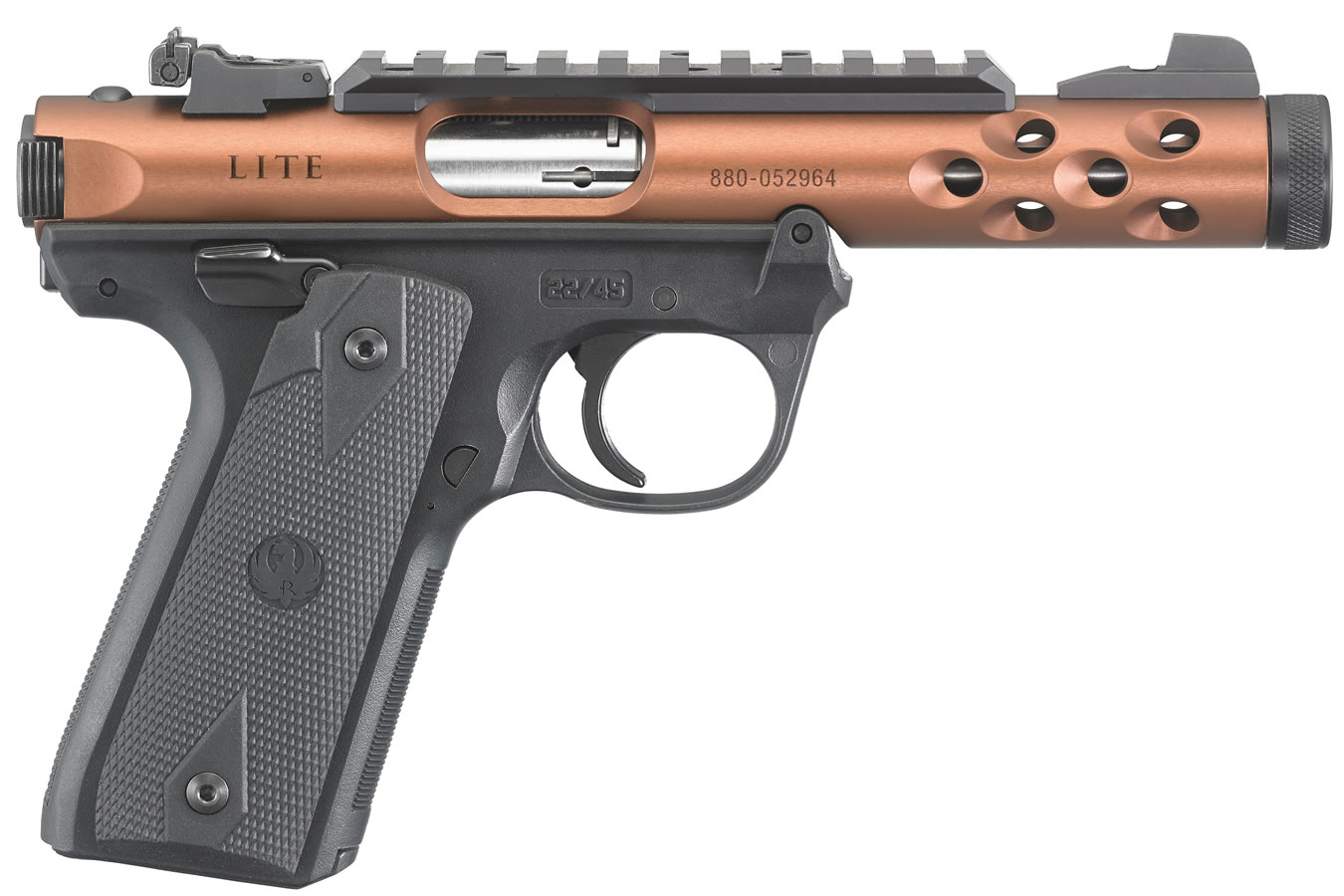 Mark IV 22/45 Lite 22LR Bronze Anodized with Threaded Barrel