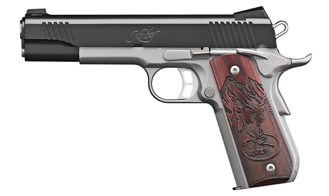 Camp Guard 10 RMEF 10mm 1911 with Rosewood Grips - Firearms | The Gun Shop