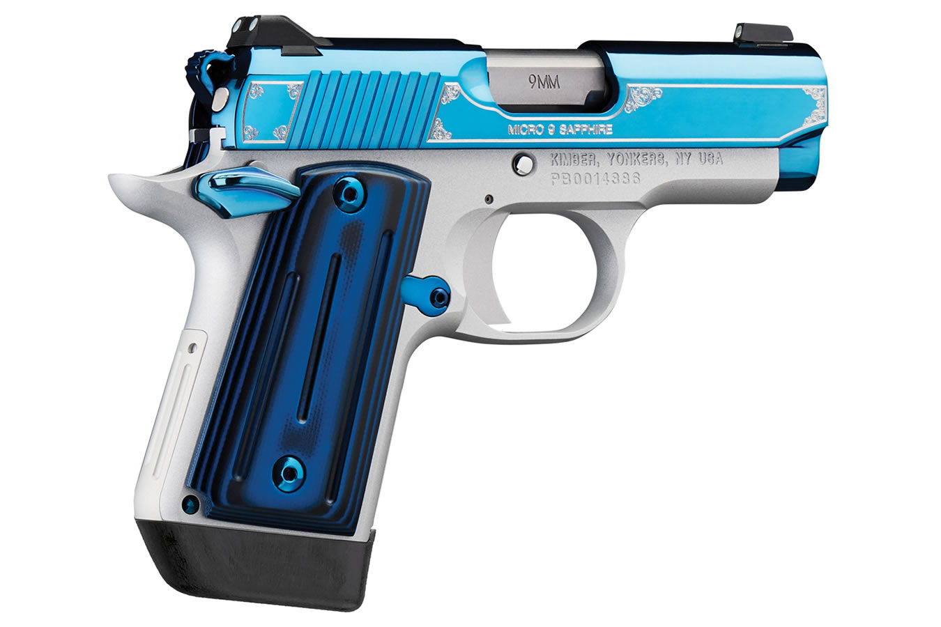 Micro 9 Sapphire 9mm Carry Conceal Pistol with Night Sights - Firearms | The Gun Shop