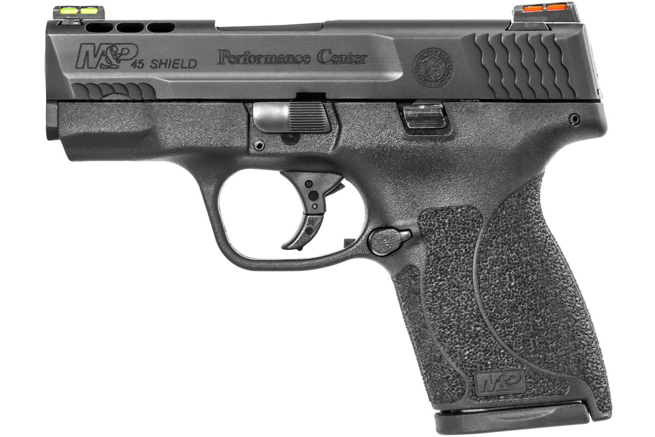 MP45 Shield Performance Center Ported 45 ACP with Hi-Viz Fiber Optic Sights - Firearms | The Gun Shop