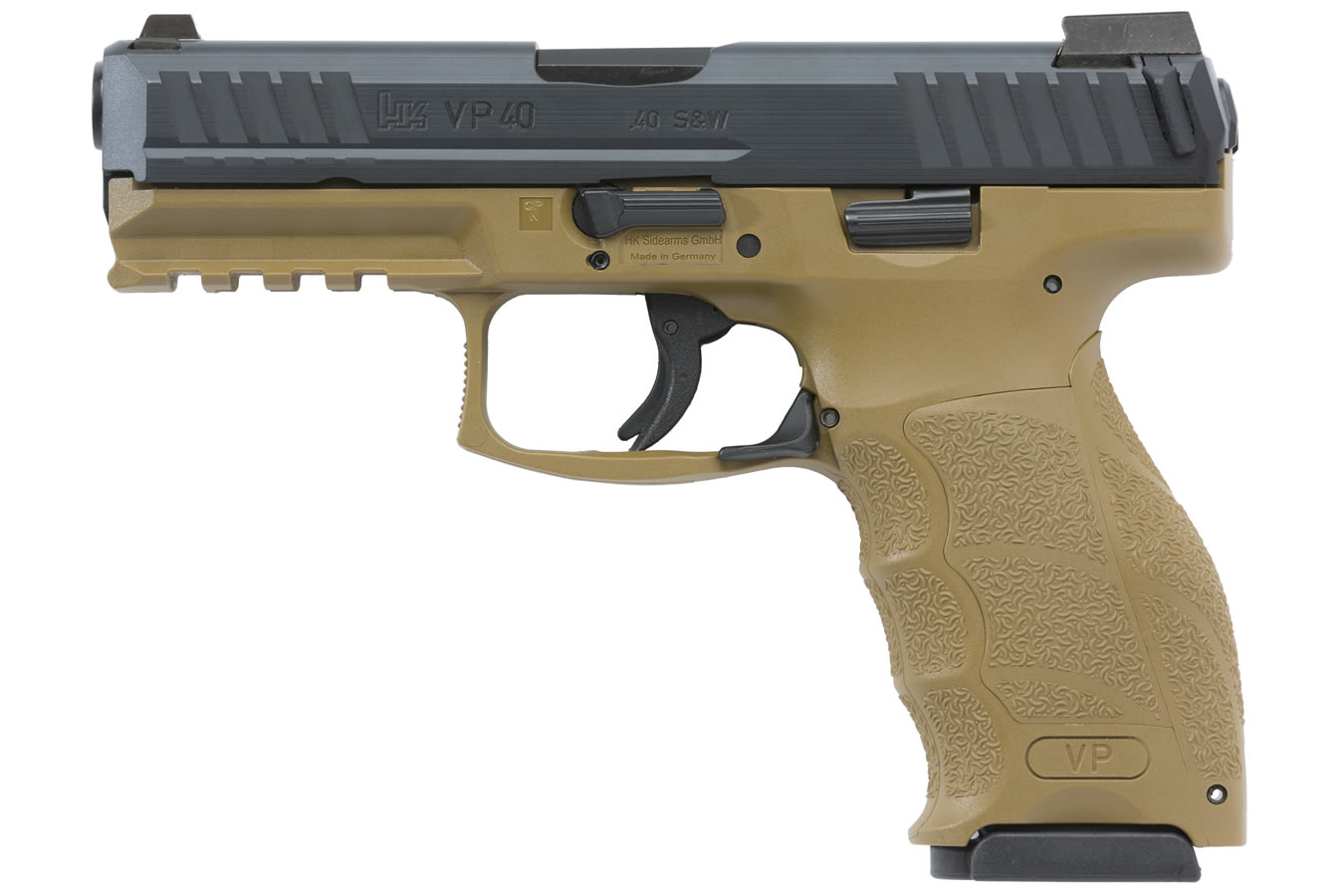 VP40 Flat Dark Earth (FDE) 40 S&W Striker-Fired Pistol - Firearms | The Gun Shop