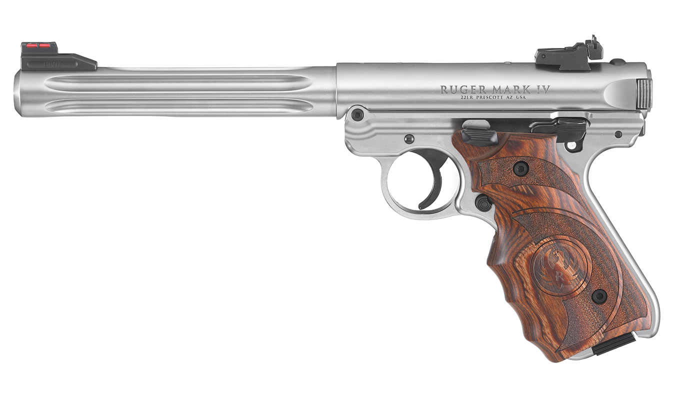 Mark IV Hunter 22LR Rimfire Pistol with Fiber Optic Sights