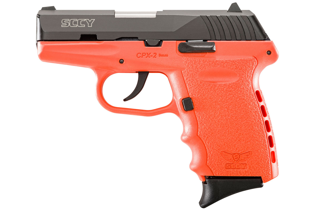 CPX2 9mm Orange Frame Pistol with Black Slide - Firearms | The Gun Shop