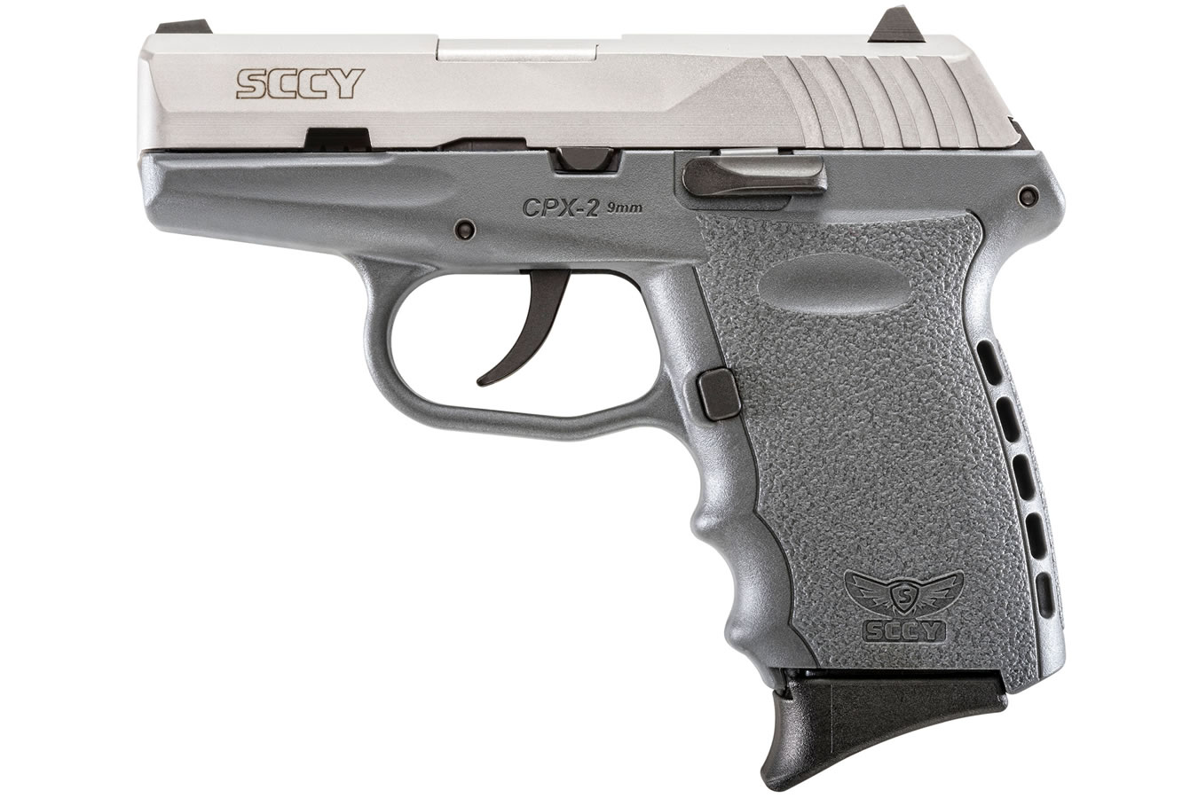 CPX2 9mm with Sniper Gray Frame and Stainless Steel Slide - Firearms | The Gun Shop